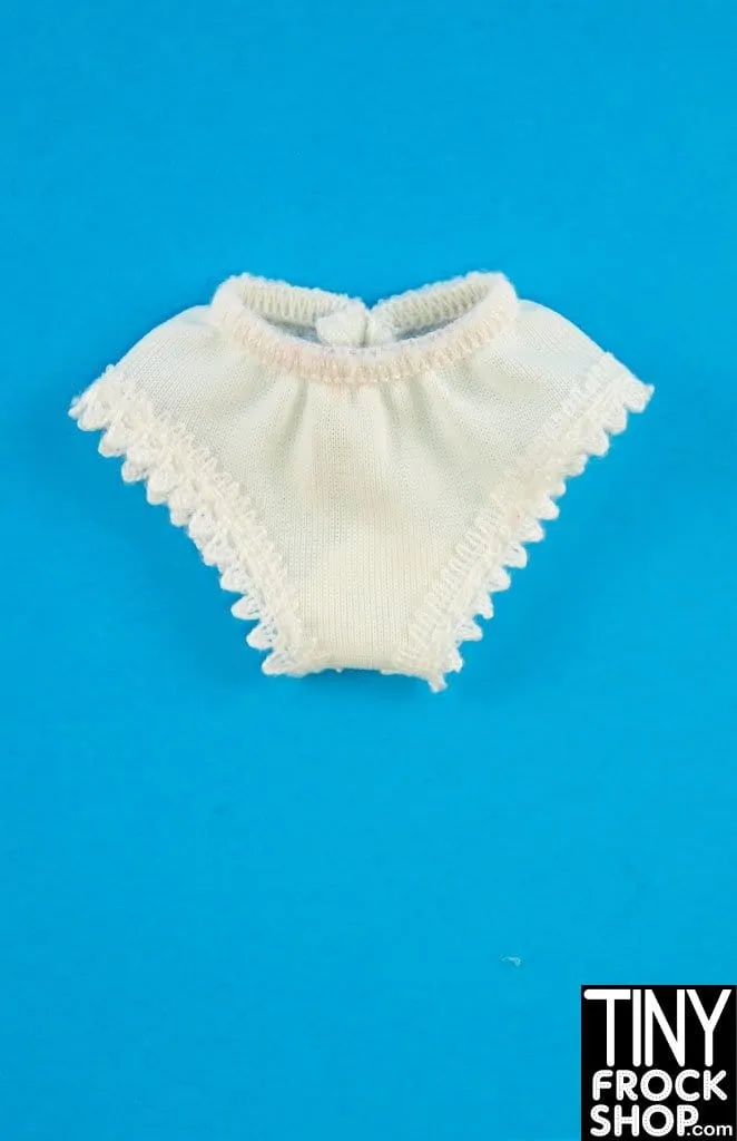 12" Fashion Doll White Panties- More Styles
