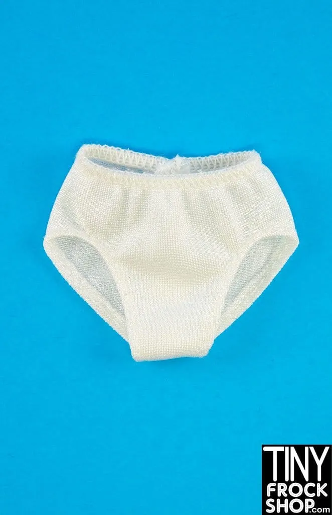 12" Fashion Doll White Panties- More Styles