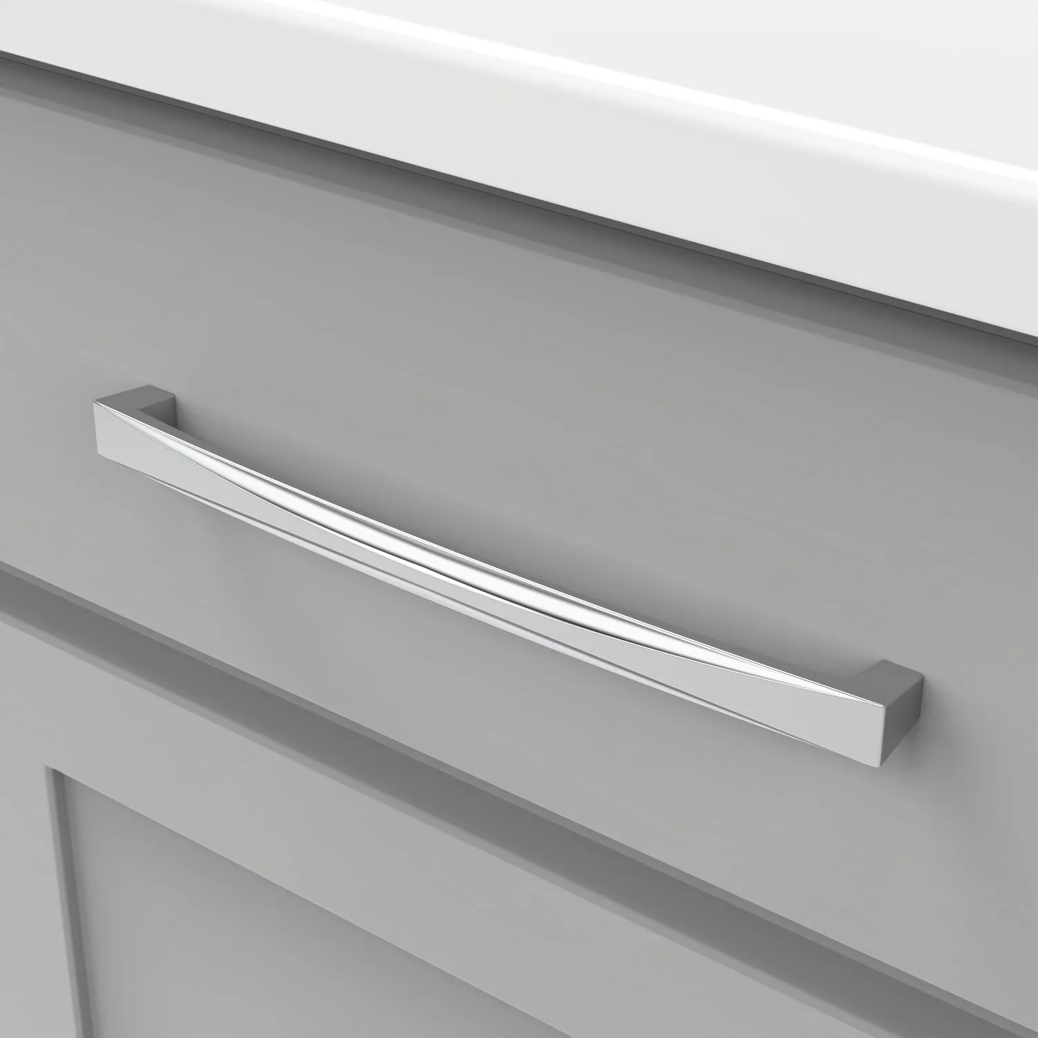 8-13/16 inch (224mm) Center to Center Crest Cabinet Pull