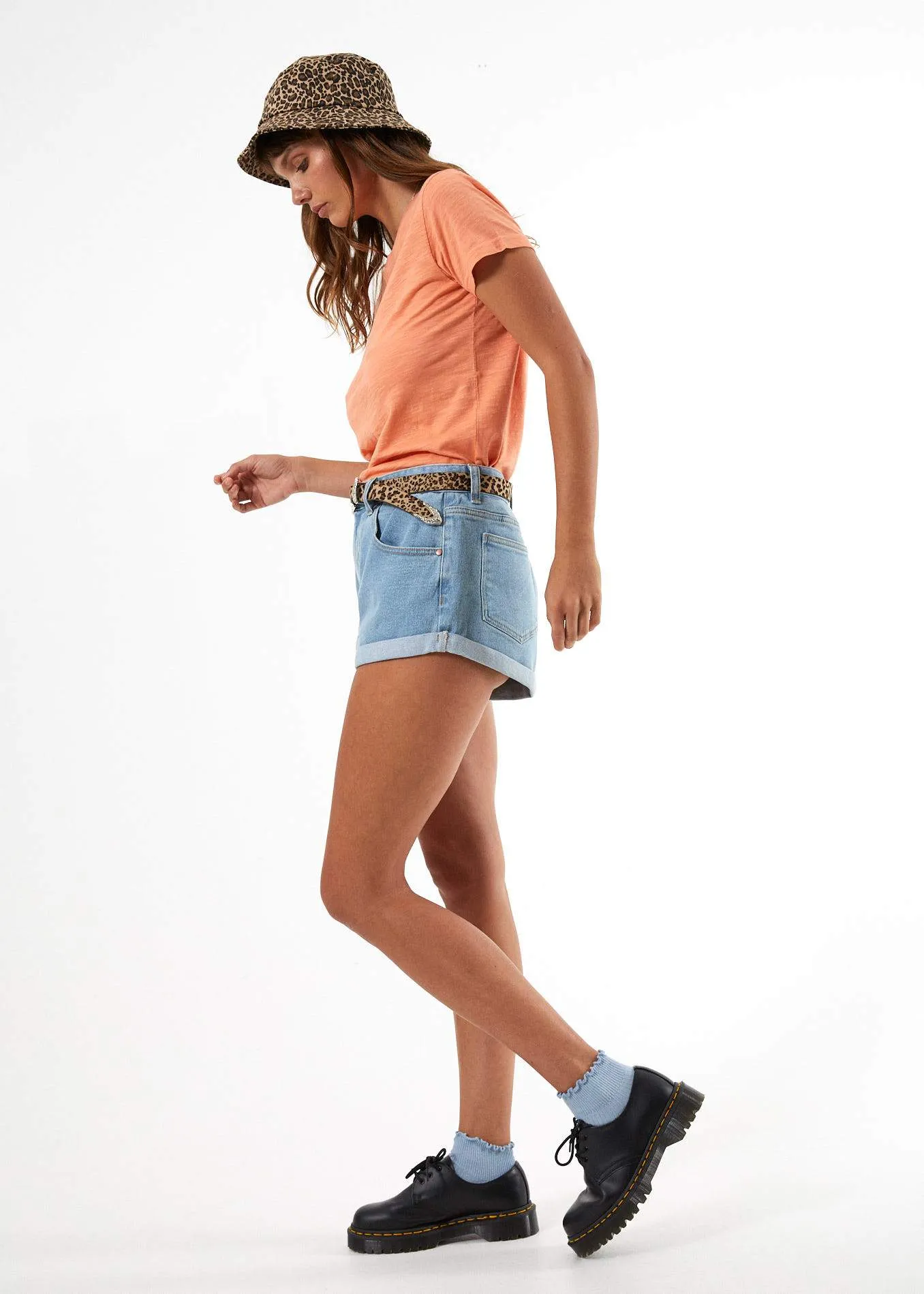 Afends Womens Vacant Lot - Standard Fit Tee