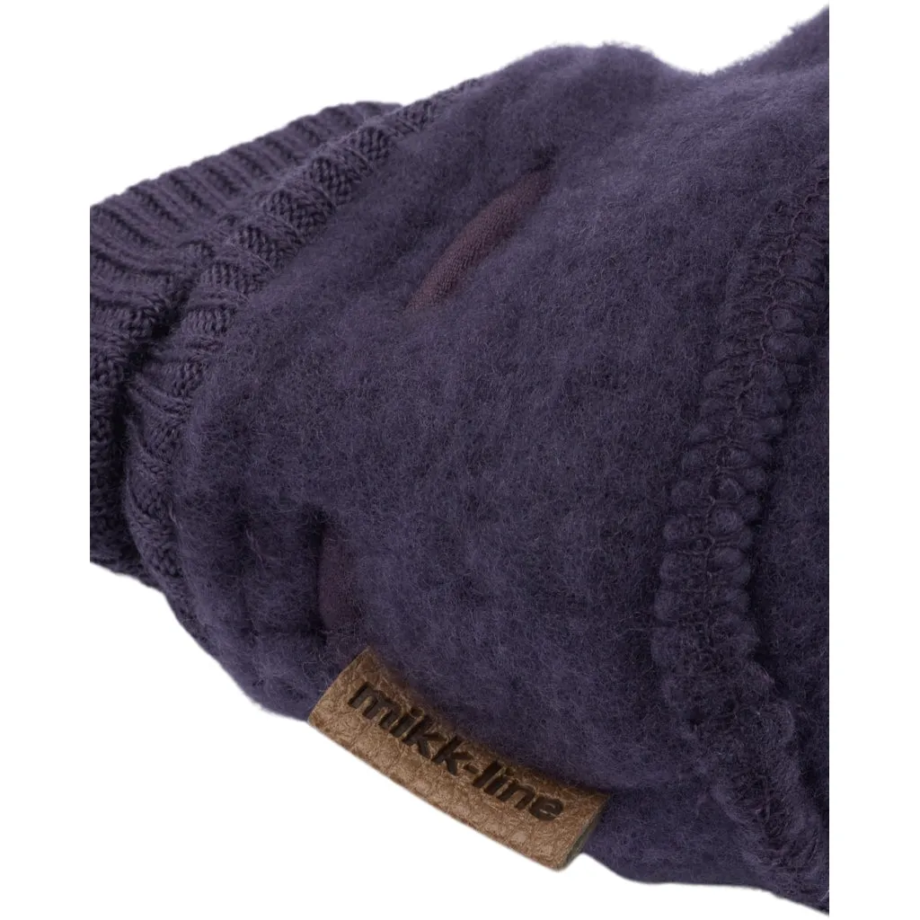 Baby Wool Footies - Nightshade