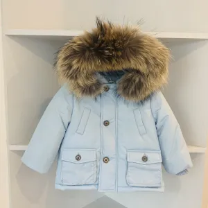 BIMBALO BABY BLUE BOYS COAT