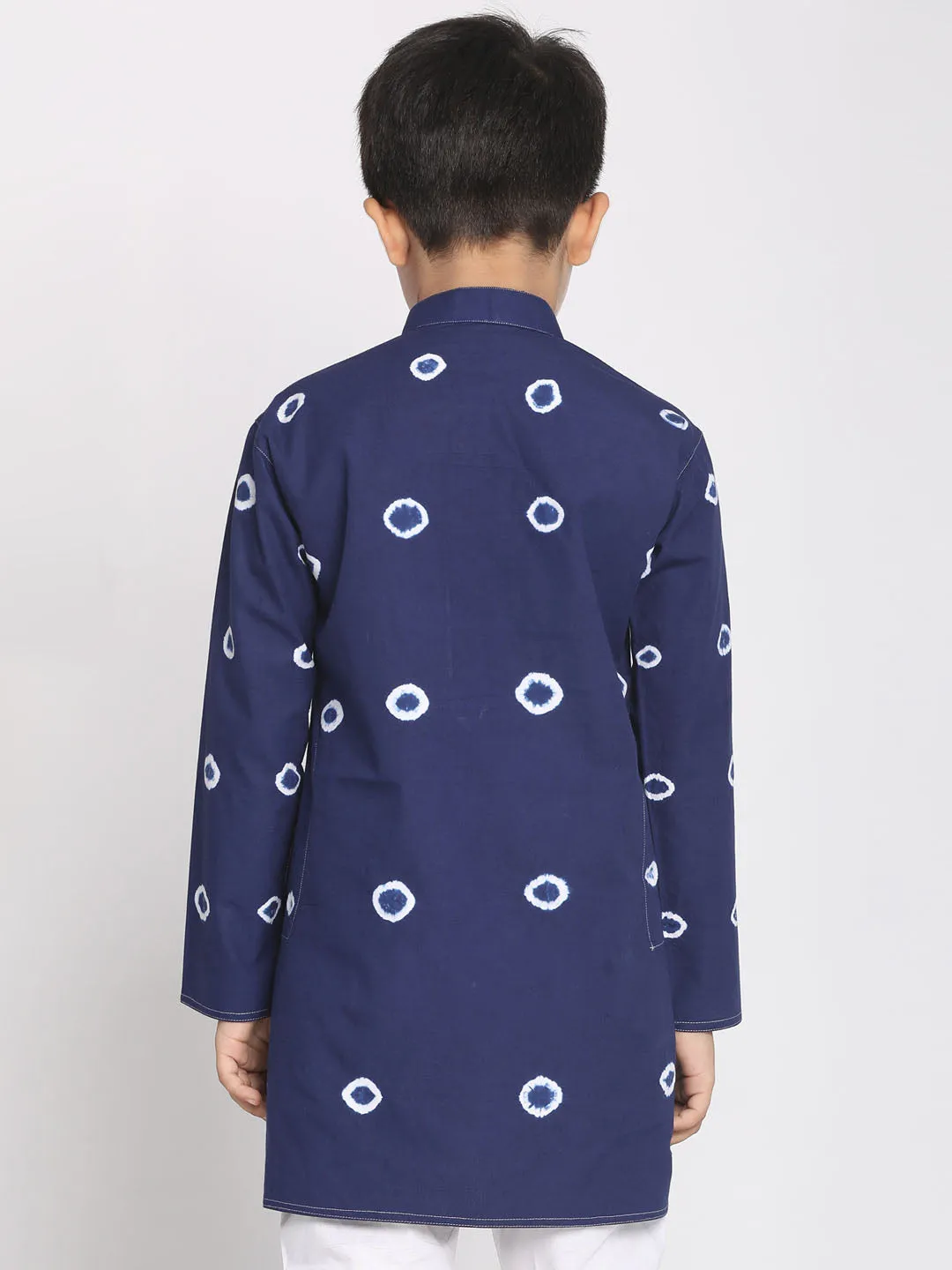 Boy's Blue Kurta - Vastramay Boys