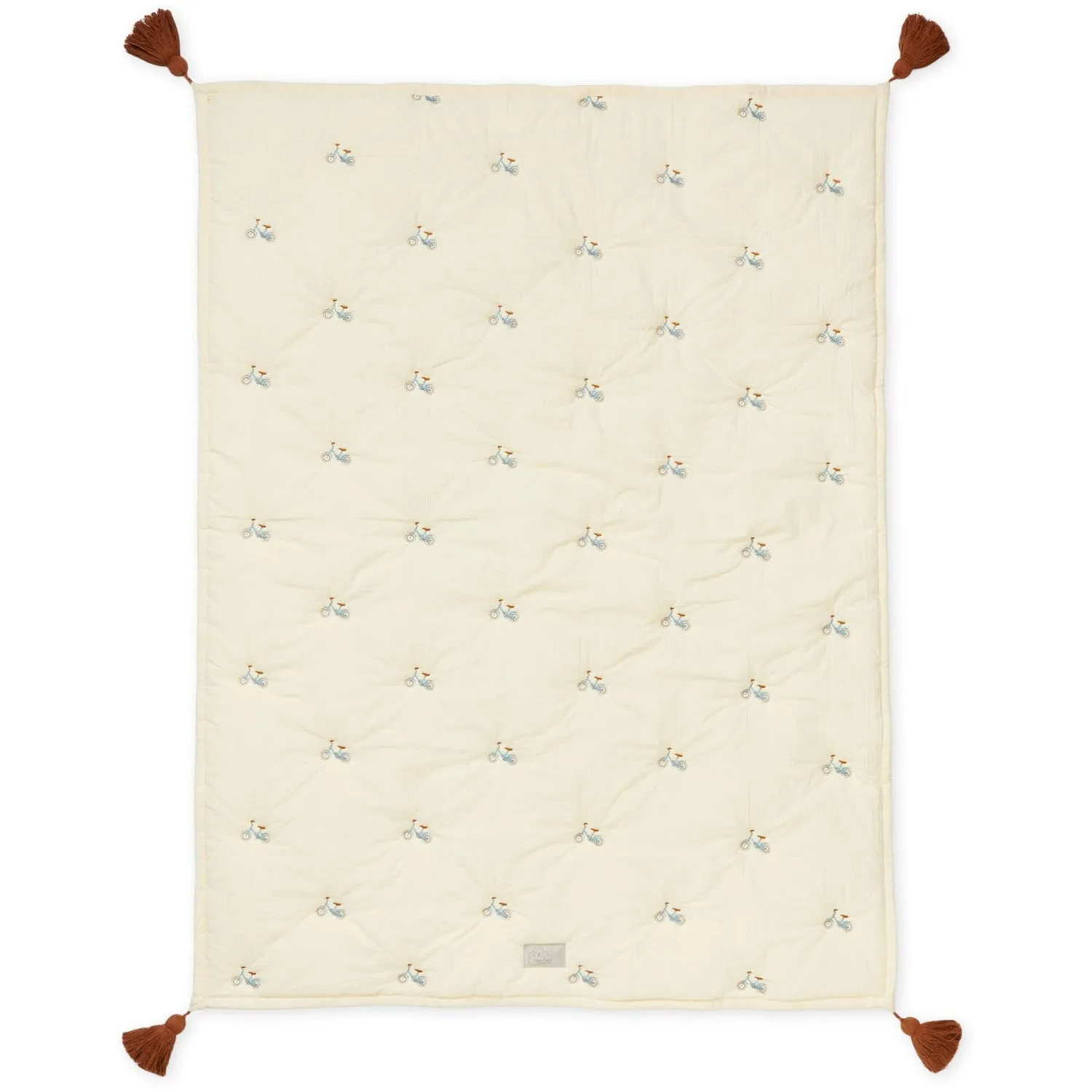 Cam Cam Copenhagen Bicycles Kids Embroidered Blanket