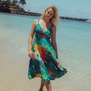 Ci Ci Dress - Blue Garden