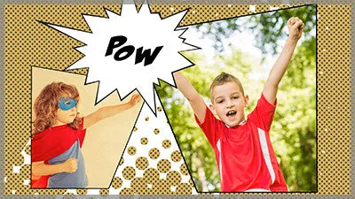 Comic Book Template and Styles