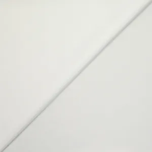 Crêpe satin polyester blanc cassé