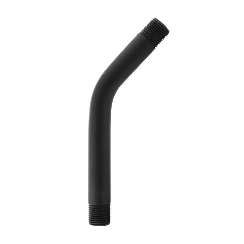 Danco Matte Stainless Steel 8 in. Shower Arm and Flange