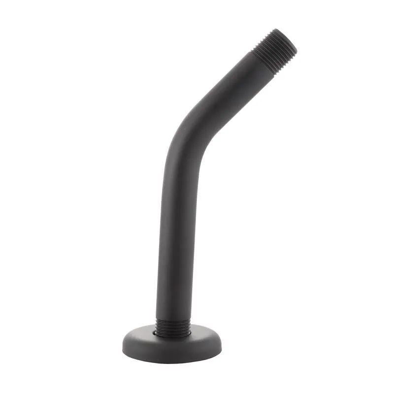 Danco Matte Stainless Steel 8 in. Shower Arm and Flange