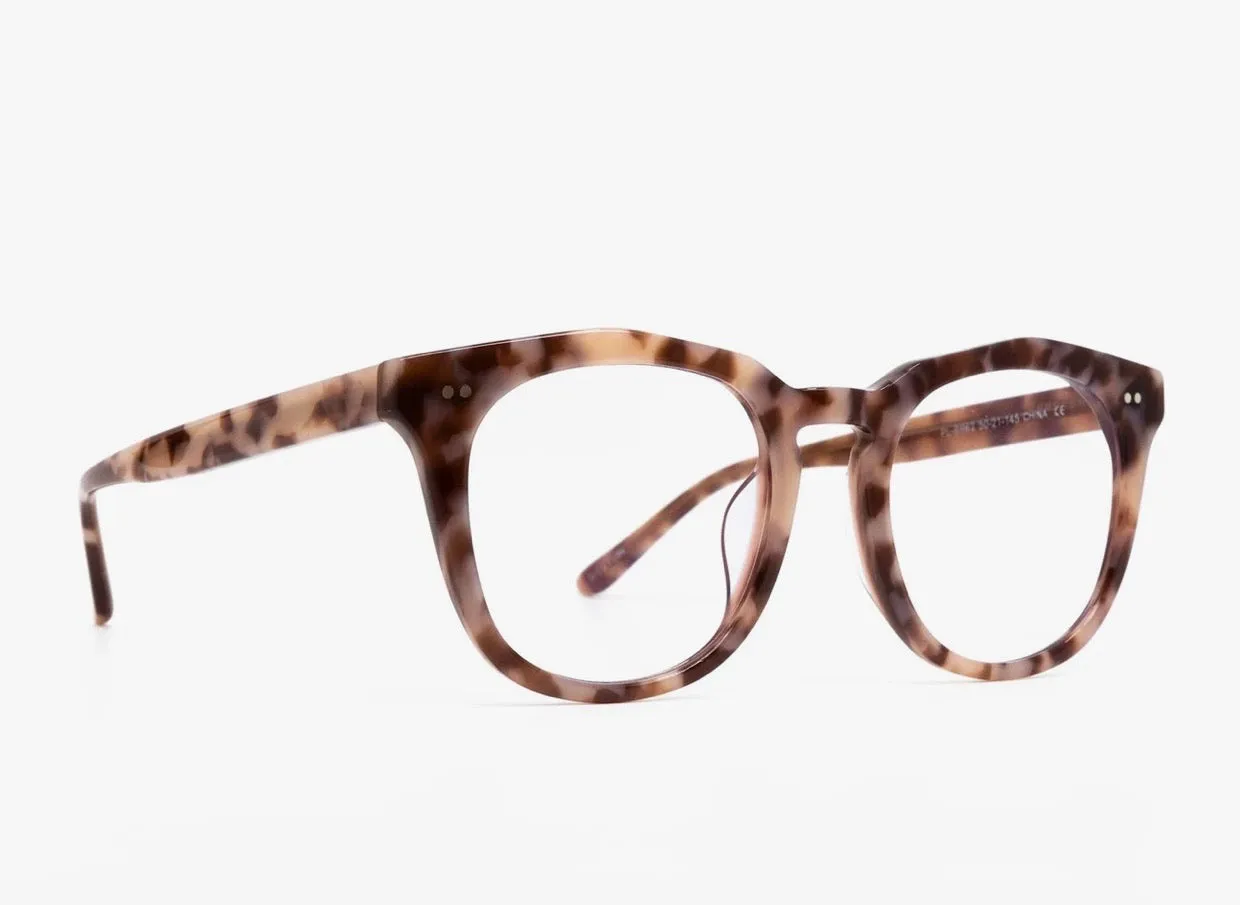 DIFF Weston Blue Light Glasses - Plum Tortoise   Blue Light Technology