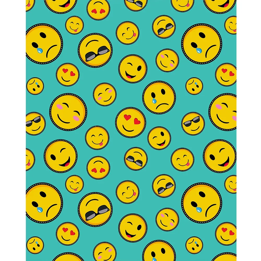 Emojis Printed Backdrop