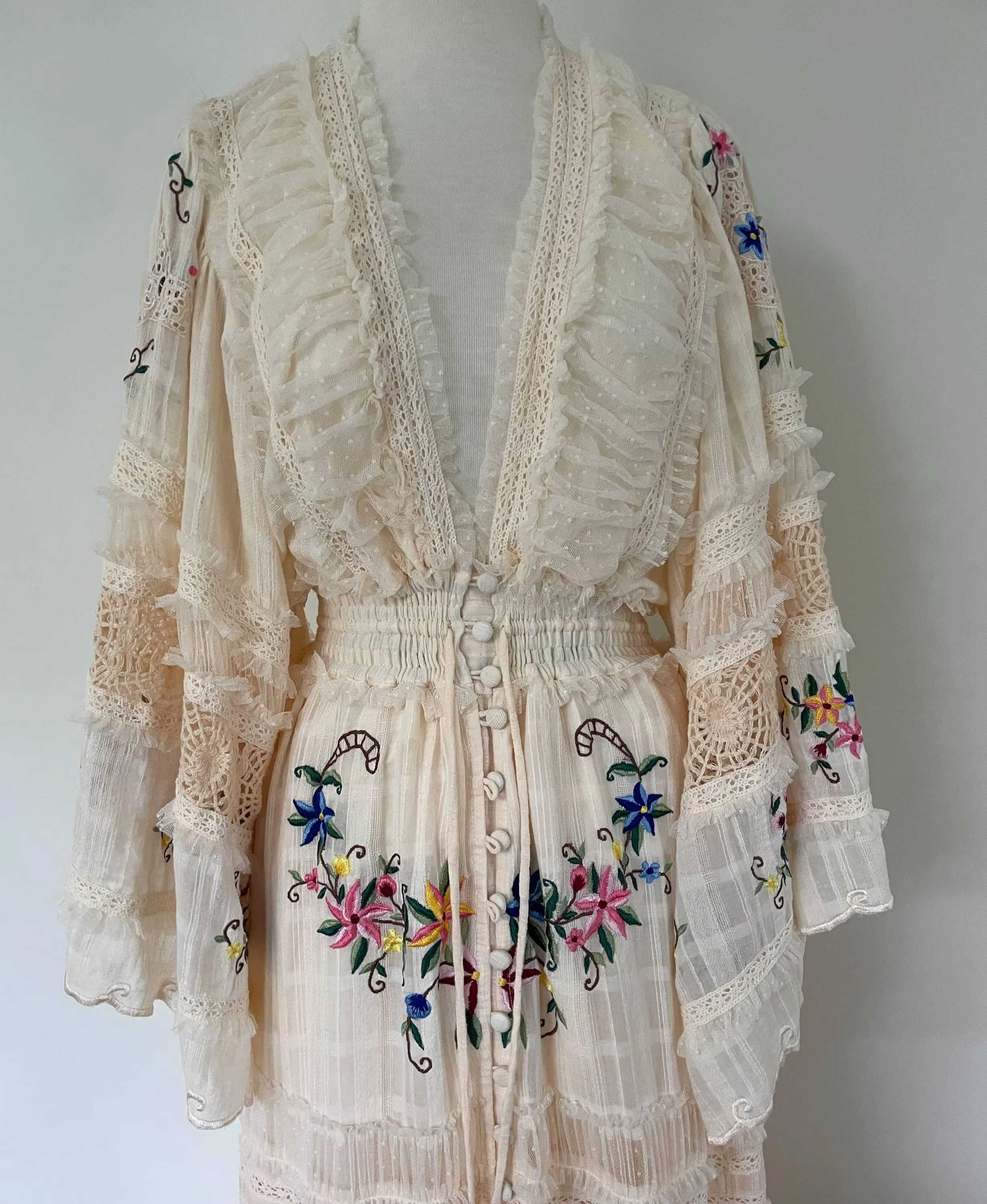 Fillyboo Charm Your Way Dress- Rosey Tea