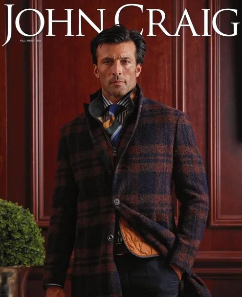 Garment-Dyed Coat in Blue