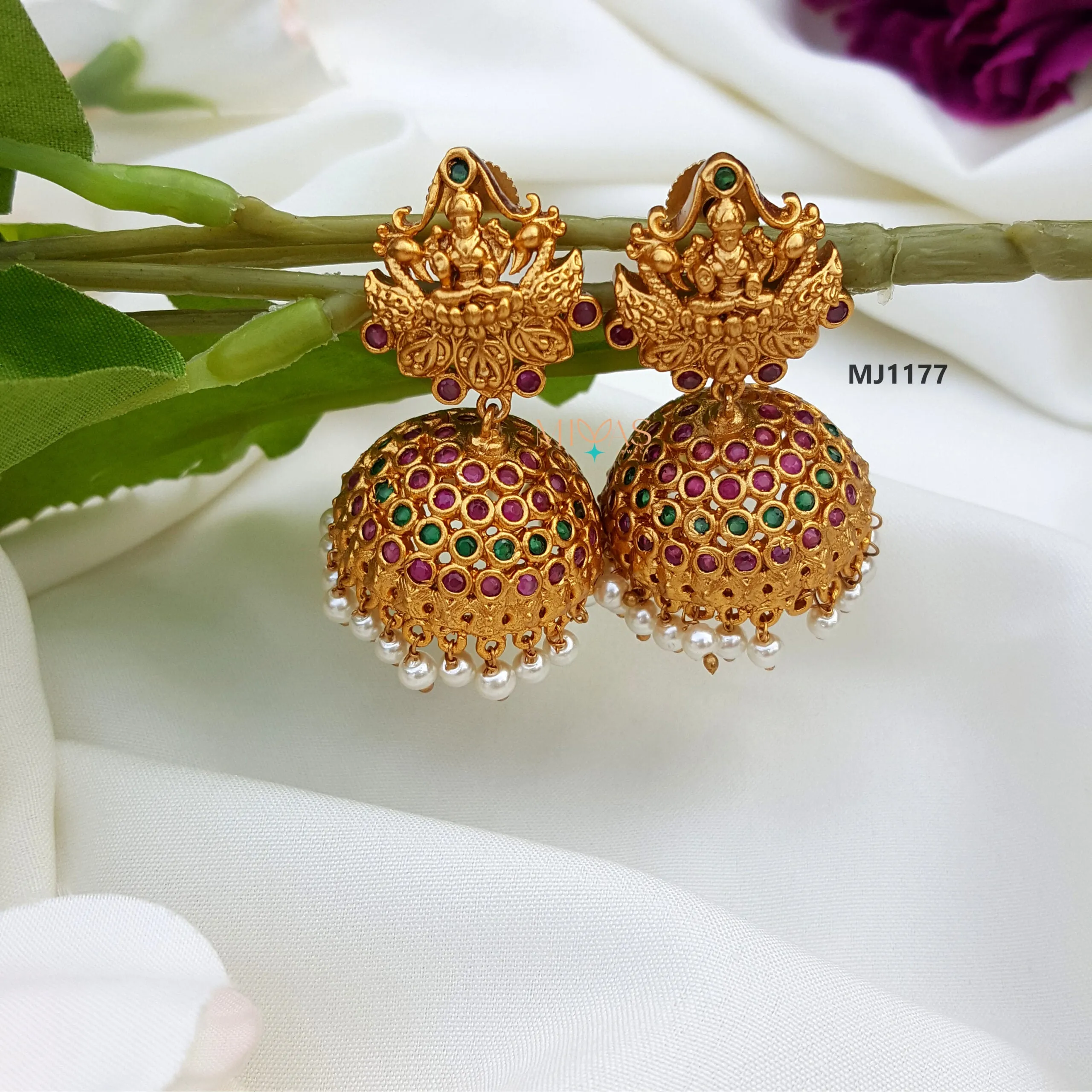 Gold Look Alike Lakshmi Coin Necklace