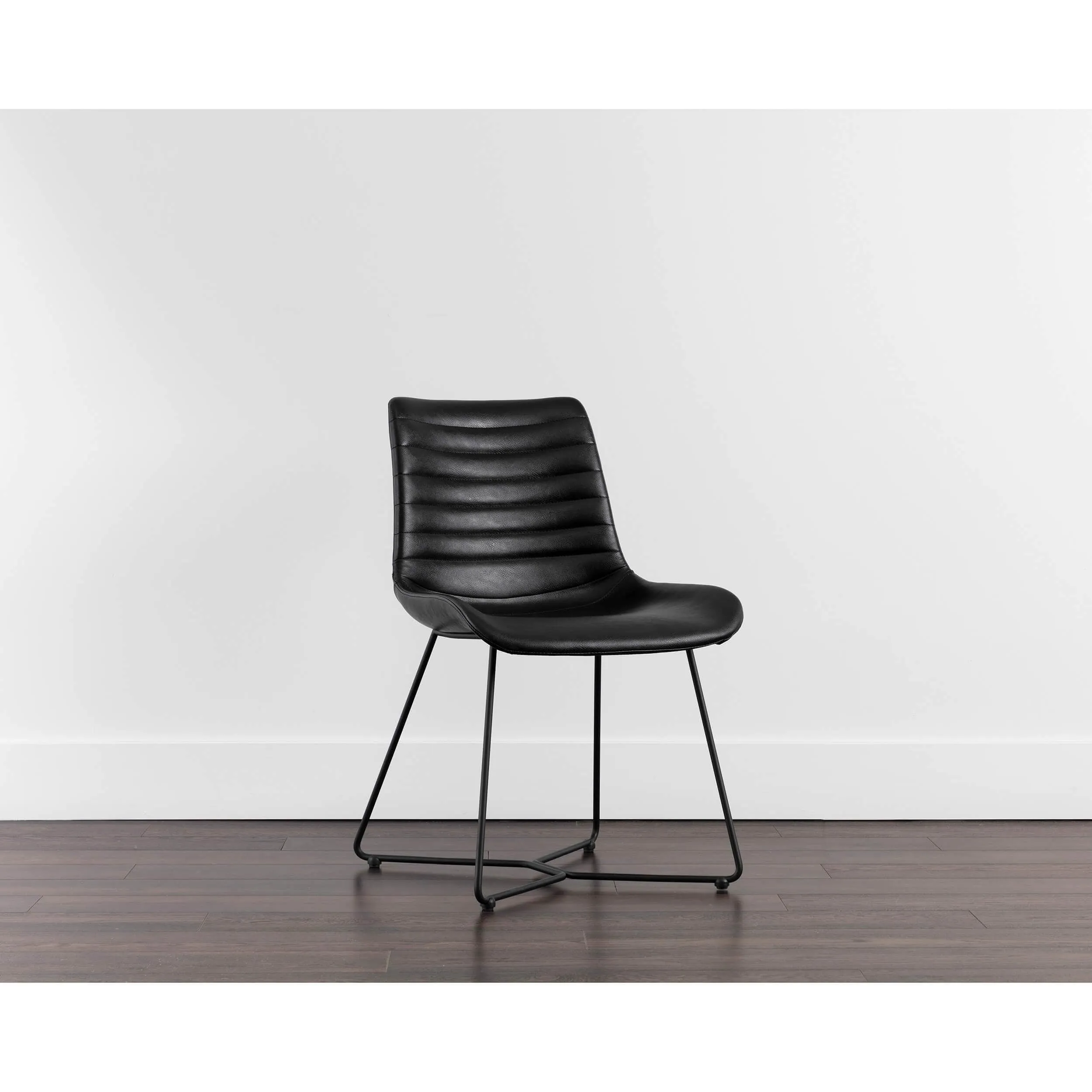 Gracen Dining Chair, Nightfall Black, Set of 2