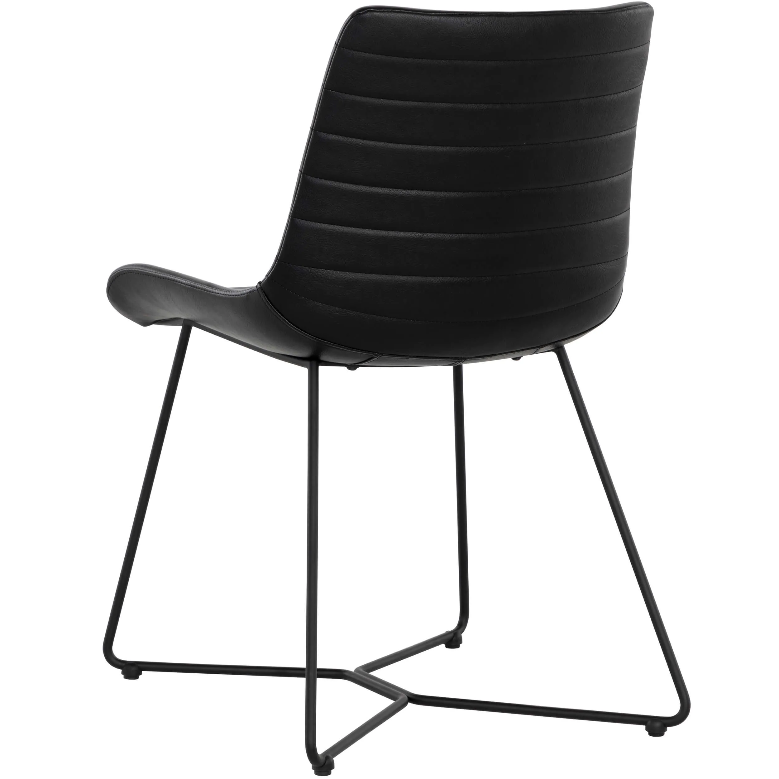 Gracen Dining Chair, Nightfall Black, Set of 2