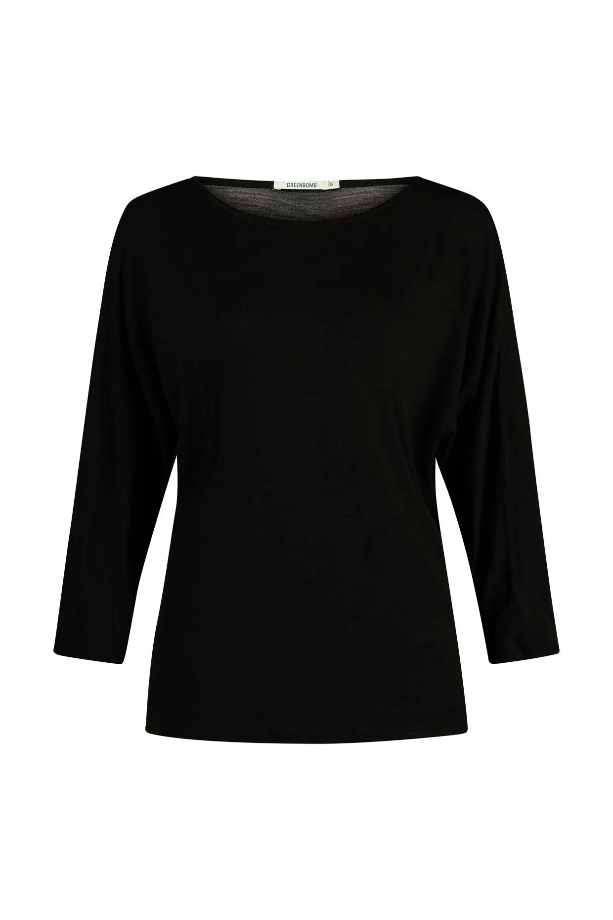 Greenbomb Basic Simper Longsleeve Top - Black