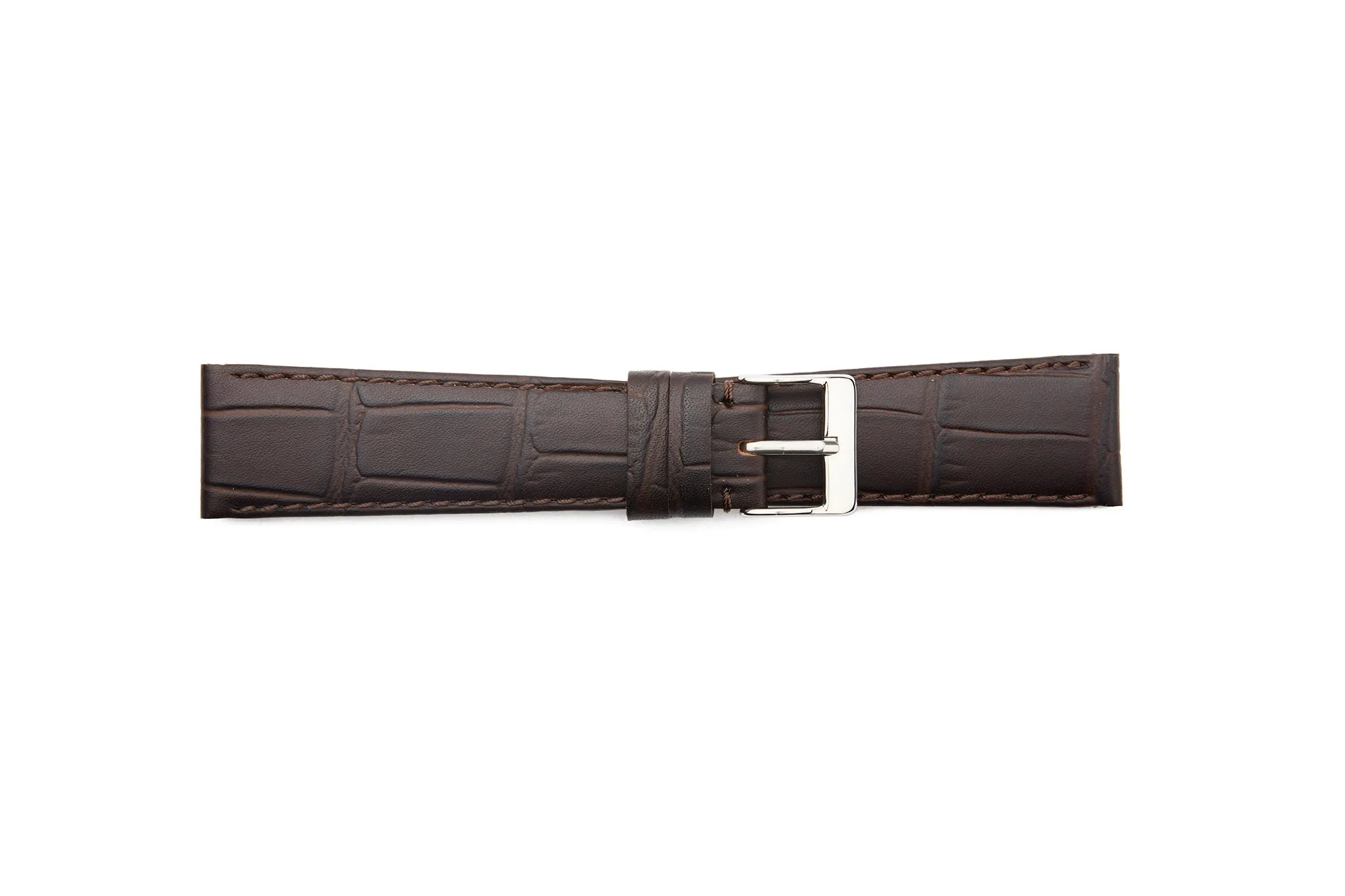 HB1-724L Alligator Grain Matte Watch Strap