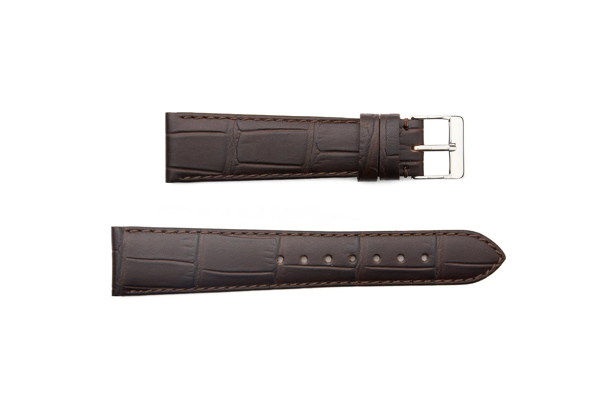 HB1-724L Alligator Grain Matte Watch Strap