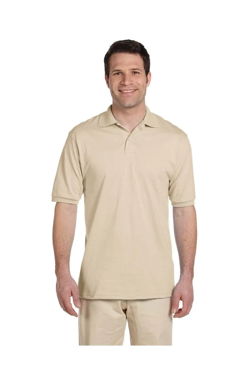 Jerzees 437: Adult 5.6 oz. SpotShield(tm) Jersey Polo, Traditional Colors