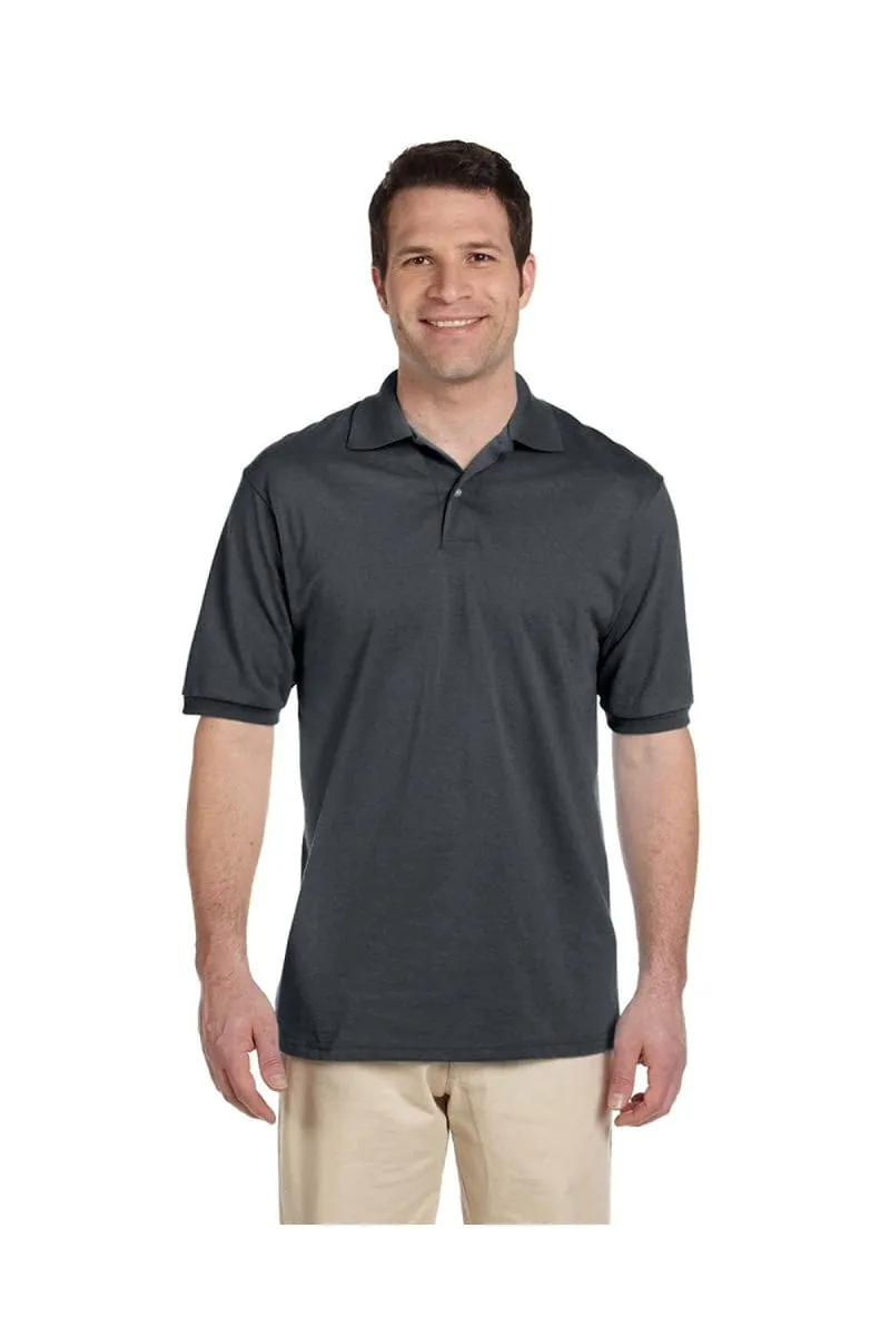 Jerzees 437: Adult 5.6 oz. SpotShield(tm) Jersey Polo, Traditional Colors