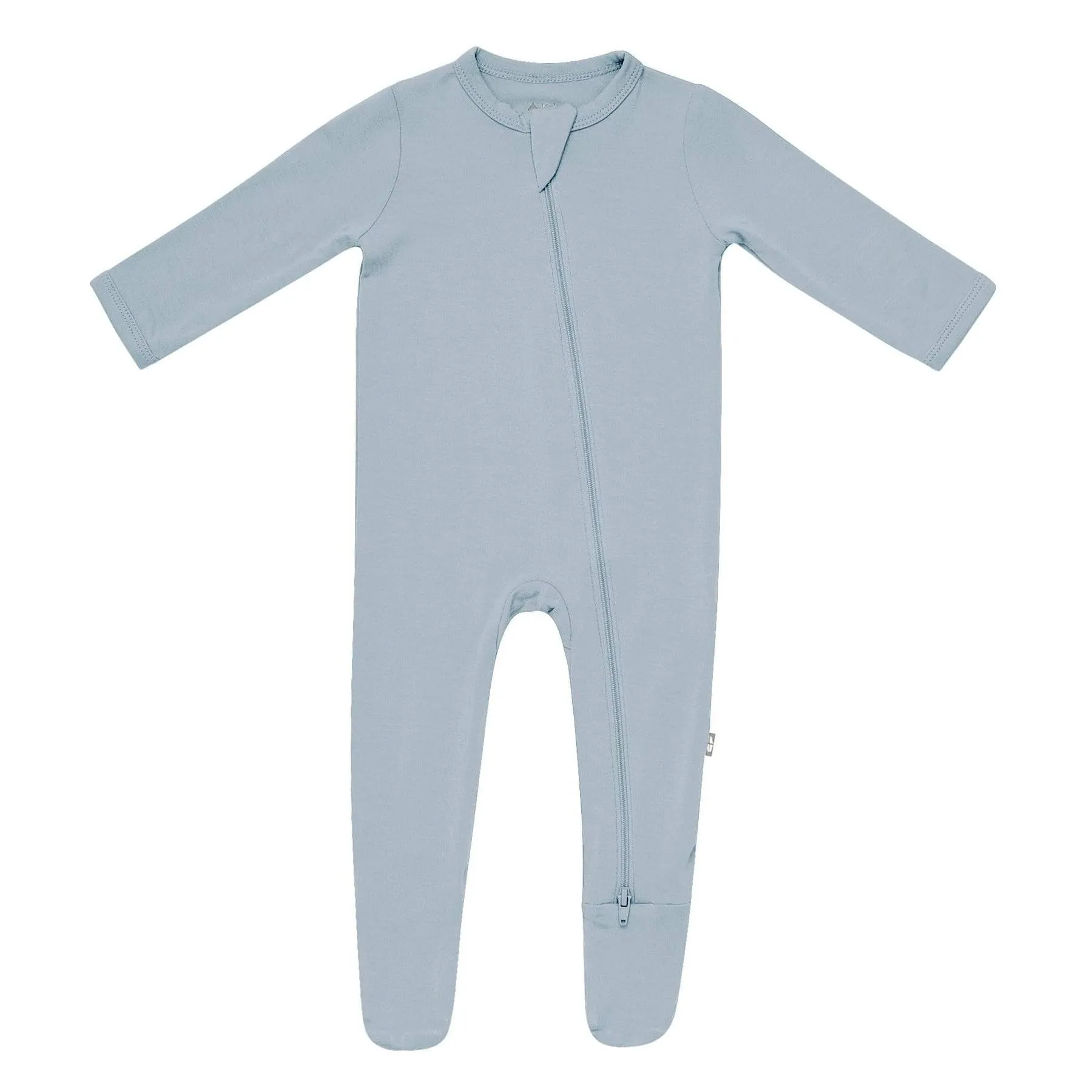 Kyte Baby - Zipper Footie - Fog