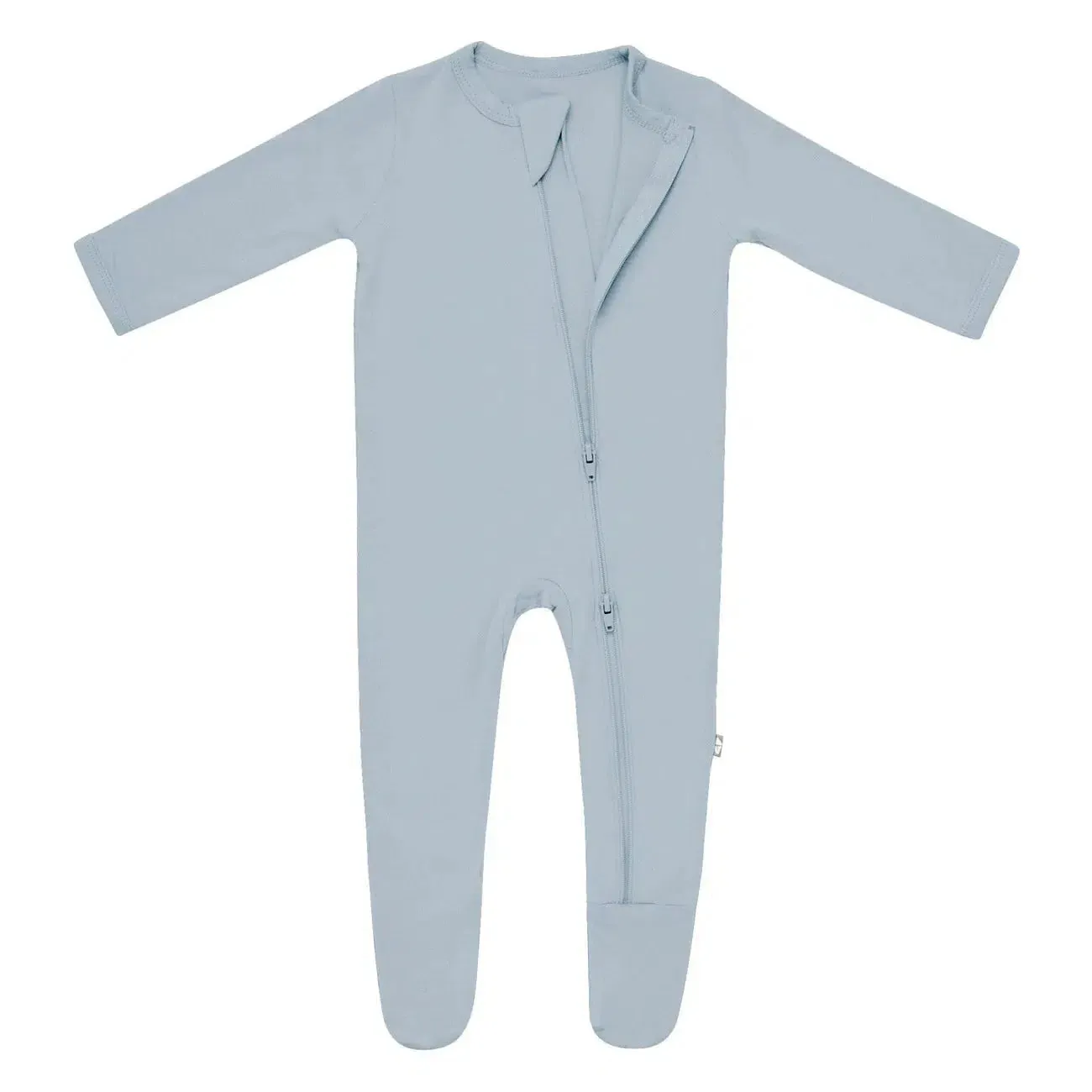 Kyte Baby - Zipper Footie - Fog