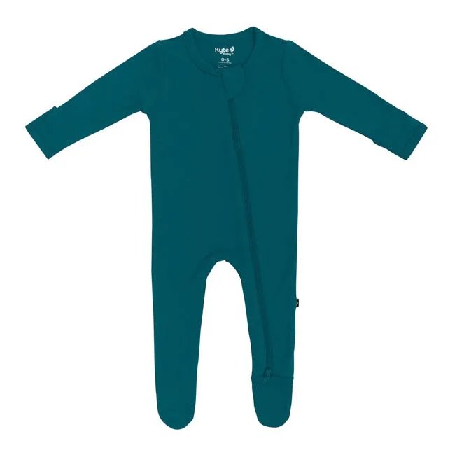 Kyte Baby Zippered Footie in Loch