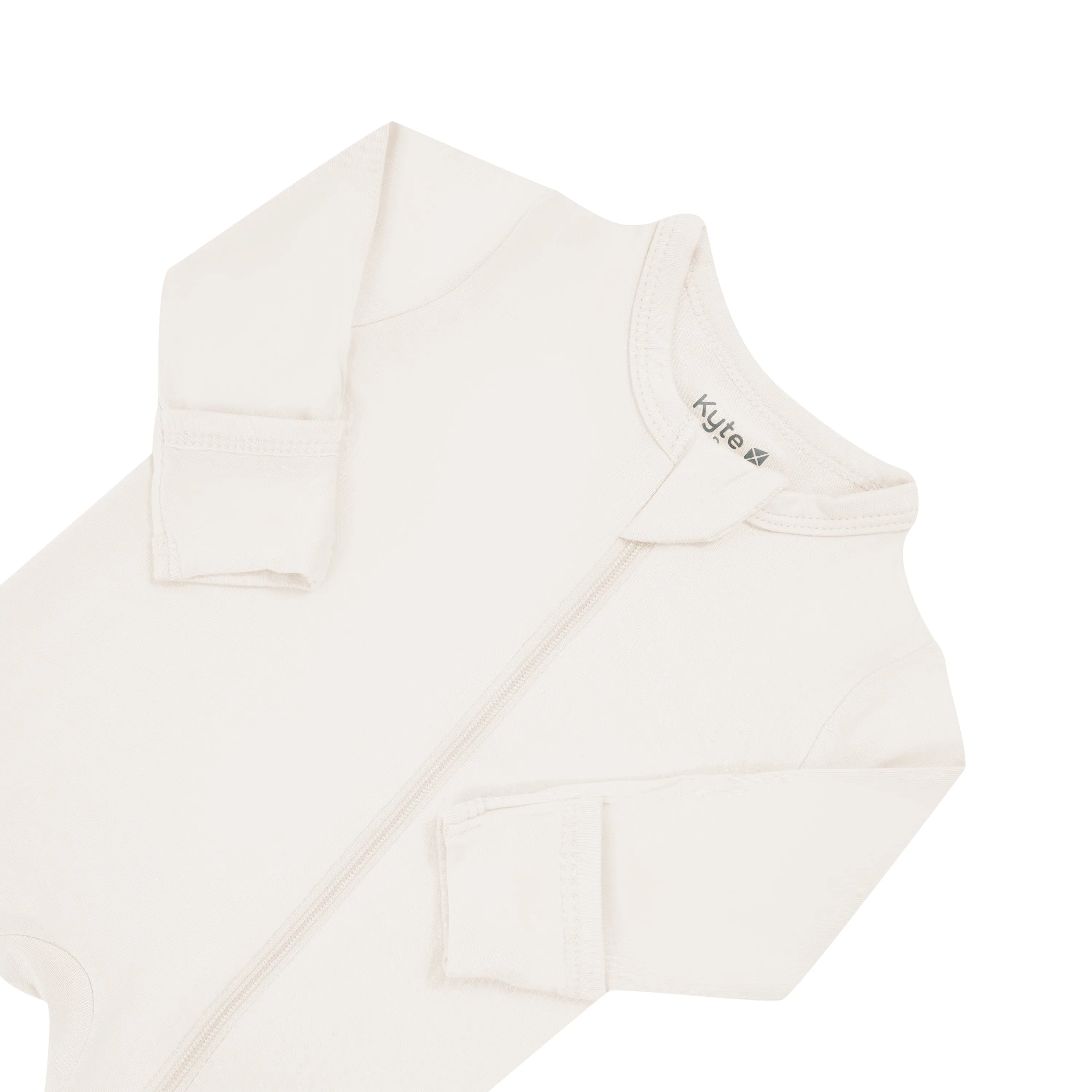 Kyte Baby Zippered Footie | Oat