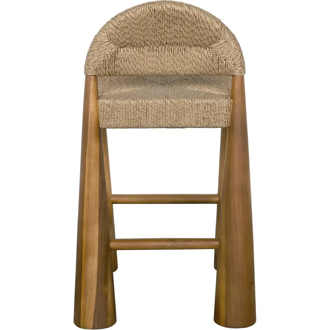 Laredo Teak Wood Counter Stool
