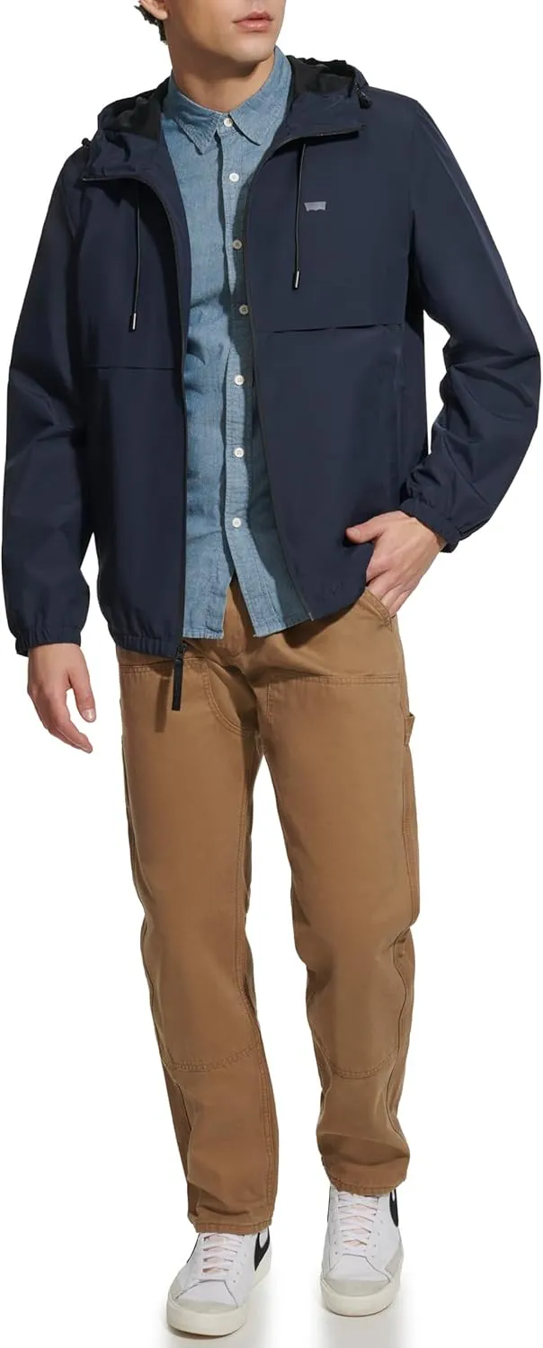 Levi's Men's Hooded Rain Jacket & Windbreaker