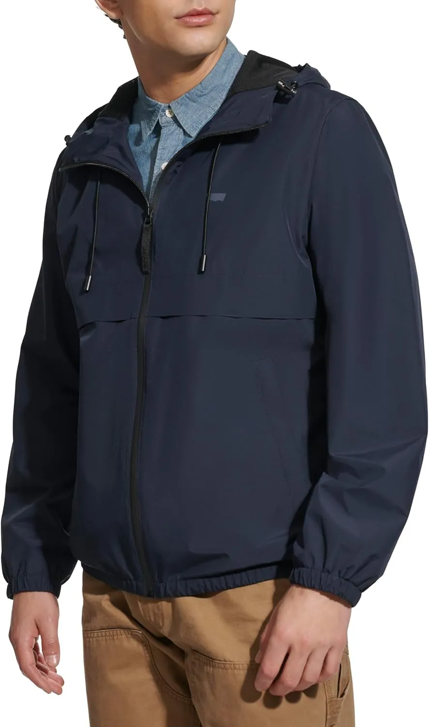 Levi's Men's Hooded Rain Jacket & Windbreaker
