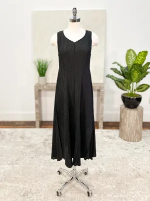 Long Estrella Dress, Black
