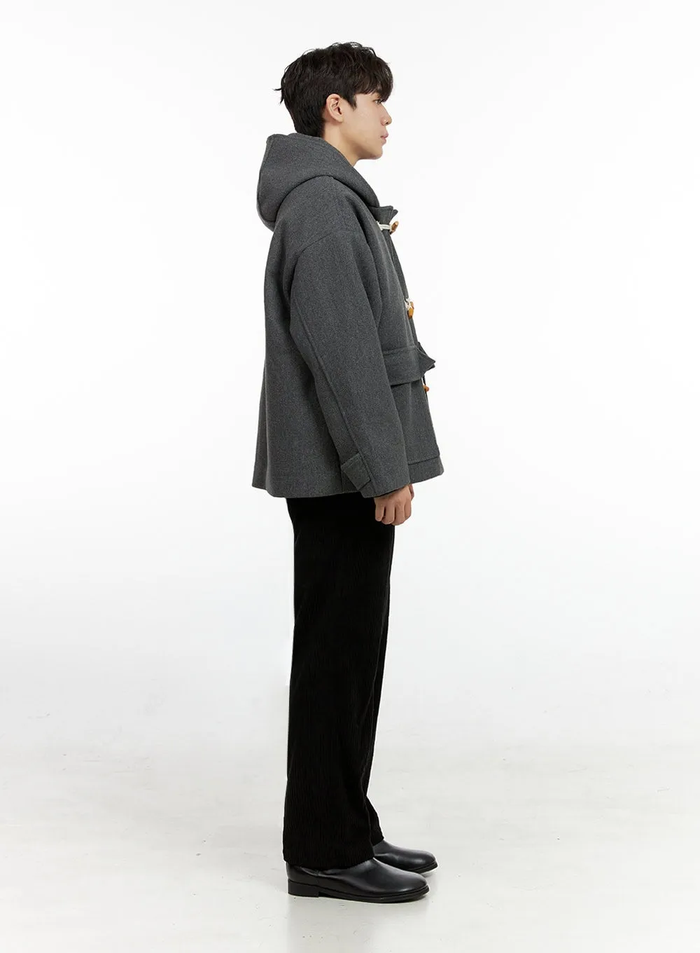 Men's ComfyChill Polyester Hoodie Coat IN422