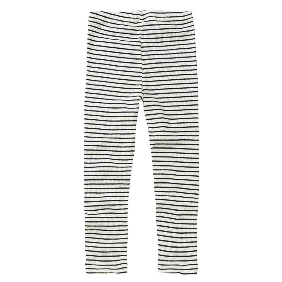 MINGO - Rib Legging Stripes