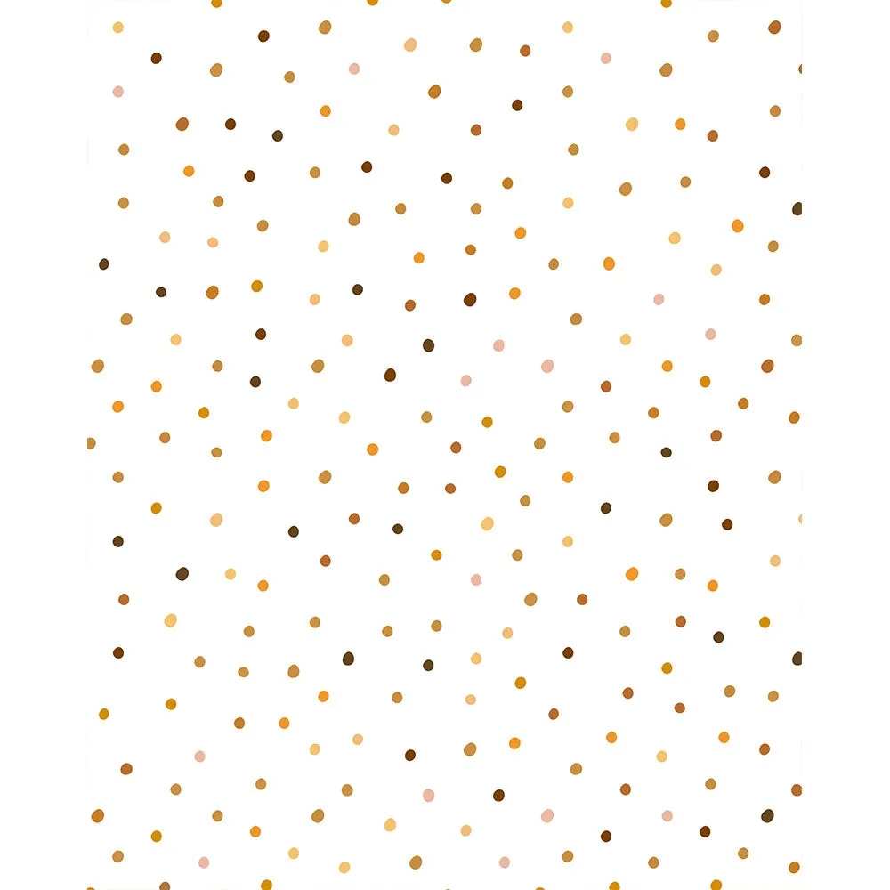 Mocha Dots Printed Backdrop