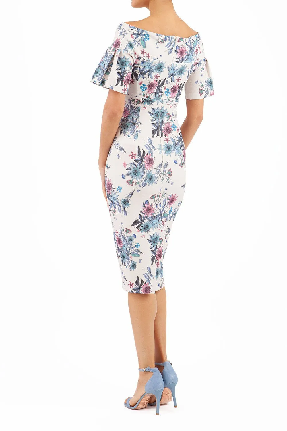 Mustique Botanical Print Dress