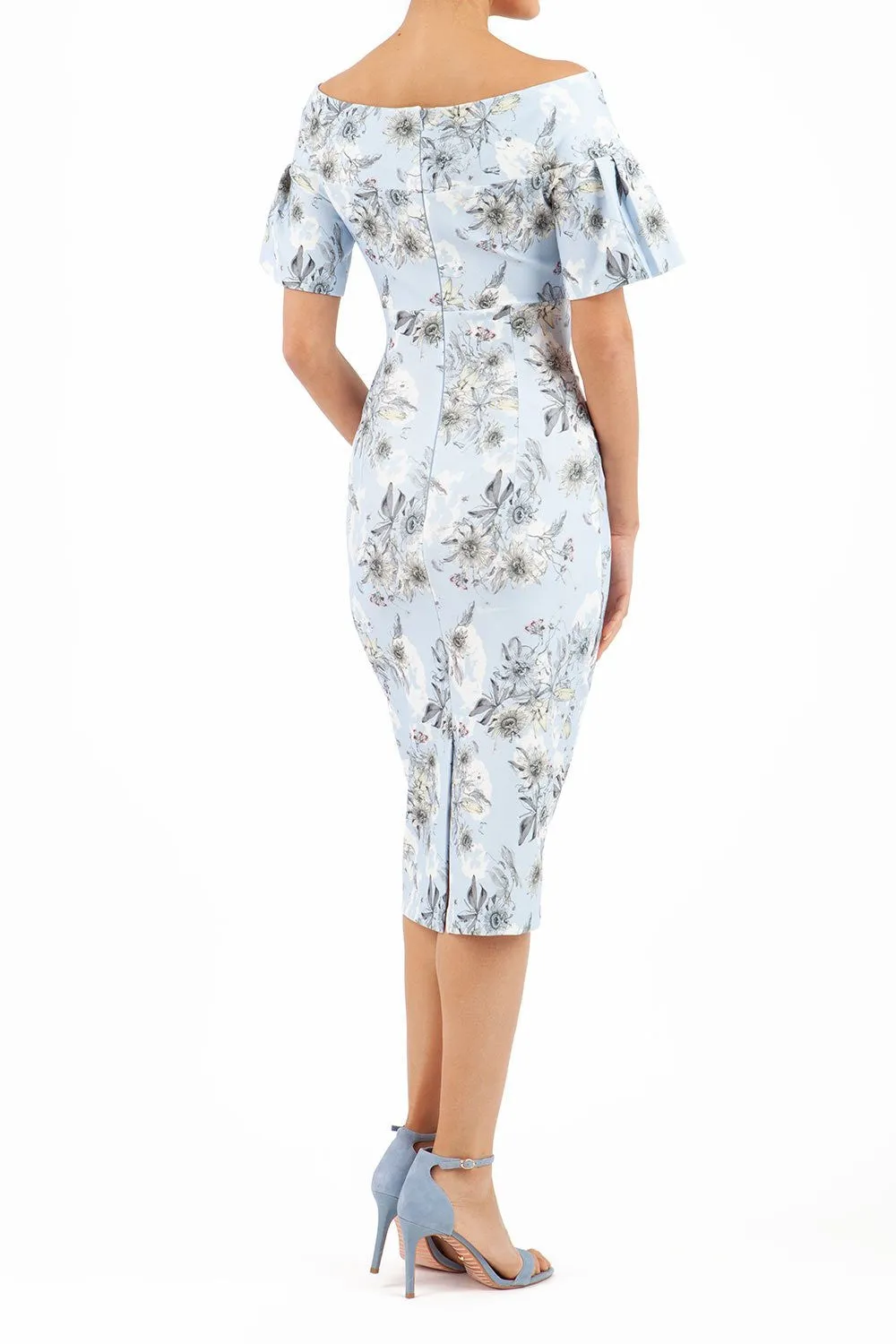 Mustique Botanical Print Dress