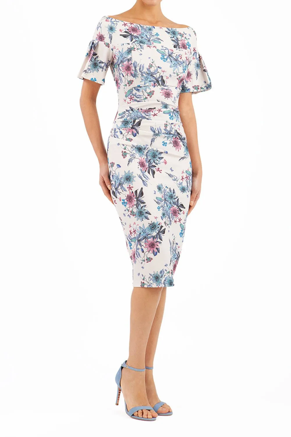 Mustique Botanical Print Dress