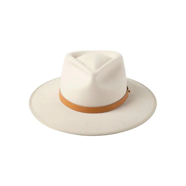 Oasis Felt Fedora In Sliver