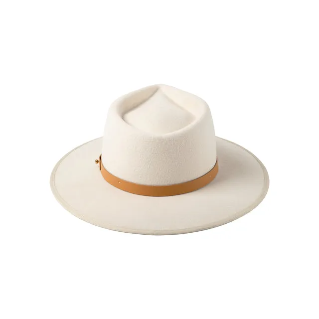 Oasis Felt Fedora In Sliver