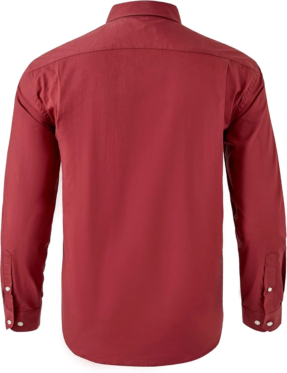 PASHARTUK Cotton Regular Fit Mens Long Sleeve Shirts Button Down Shirts for Men