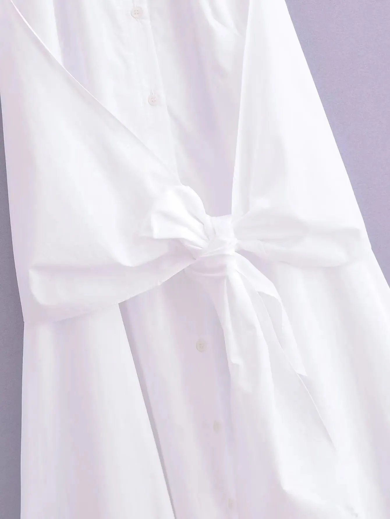 Pre Order:  White A-Line Mid-Length Slim Dress