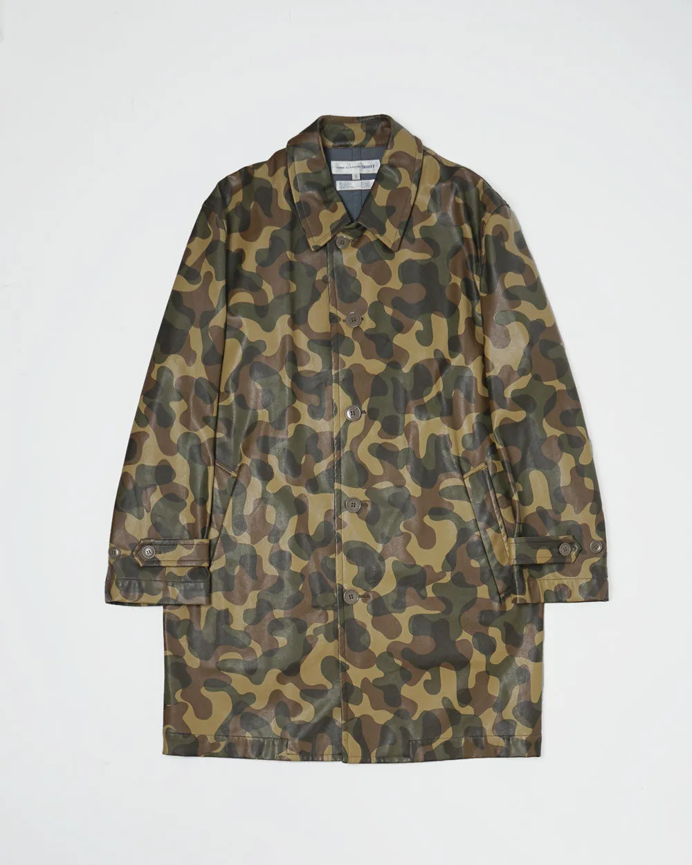 Printed Camo Coat