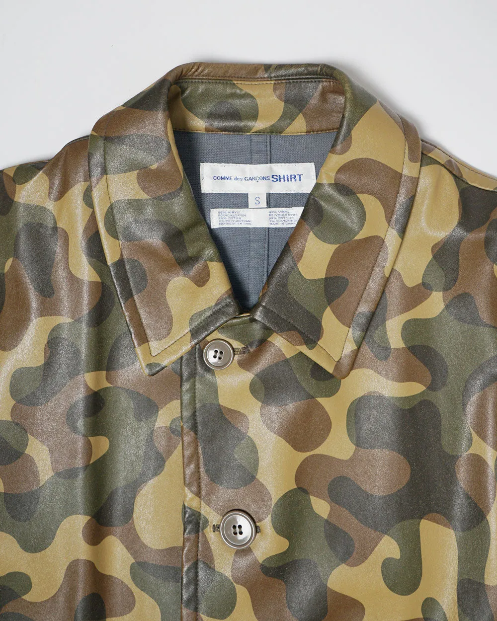 Printed Camo Coat