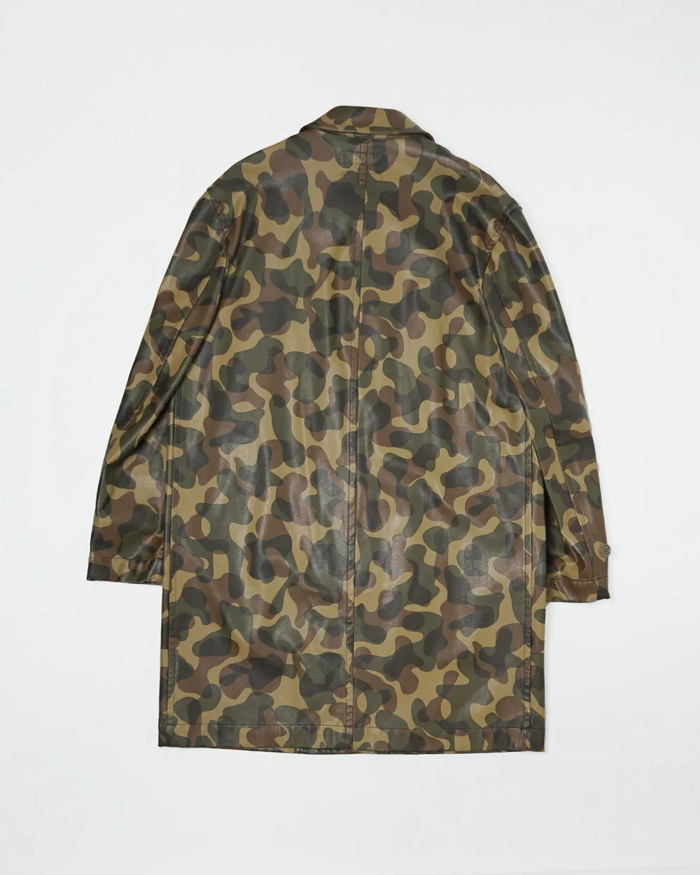 Printed Camo Coat