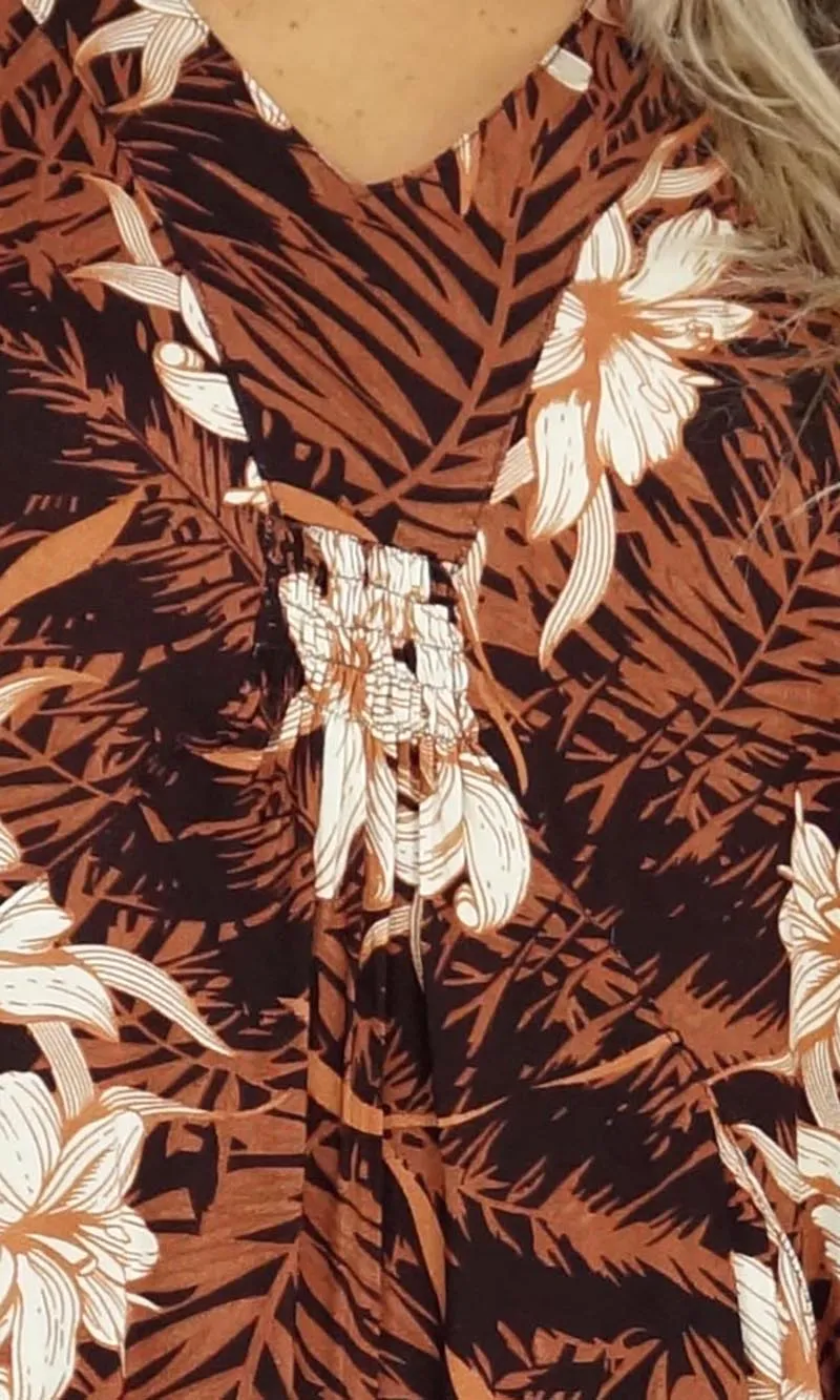 Rayon Cruiser Dress Orchids, More Colours