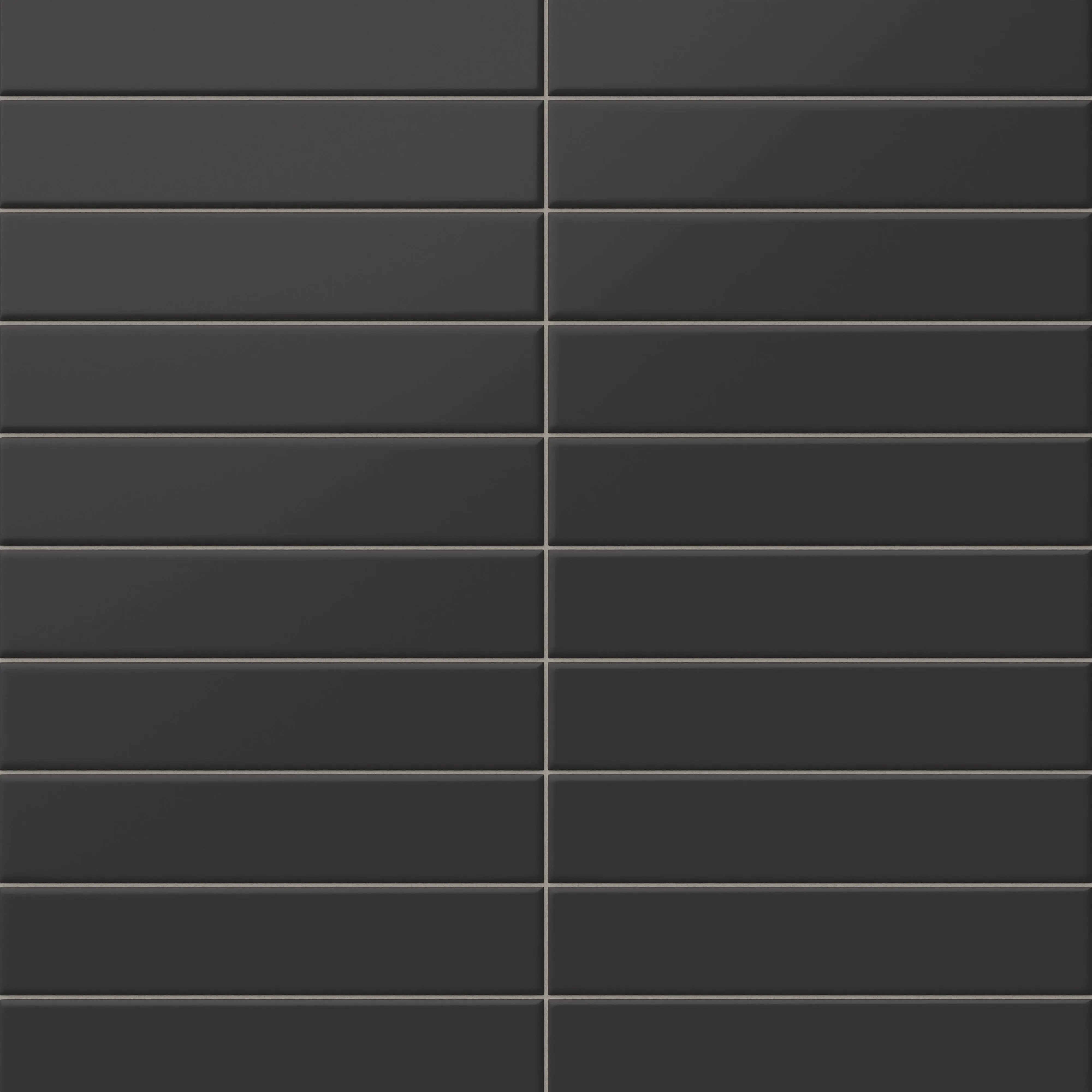 Reagan 2x10 Matte Ceramic Tile in Midnight