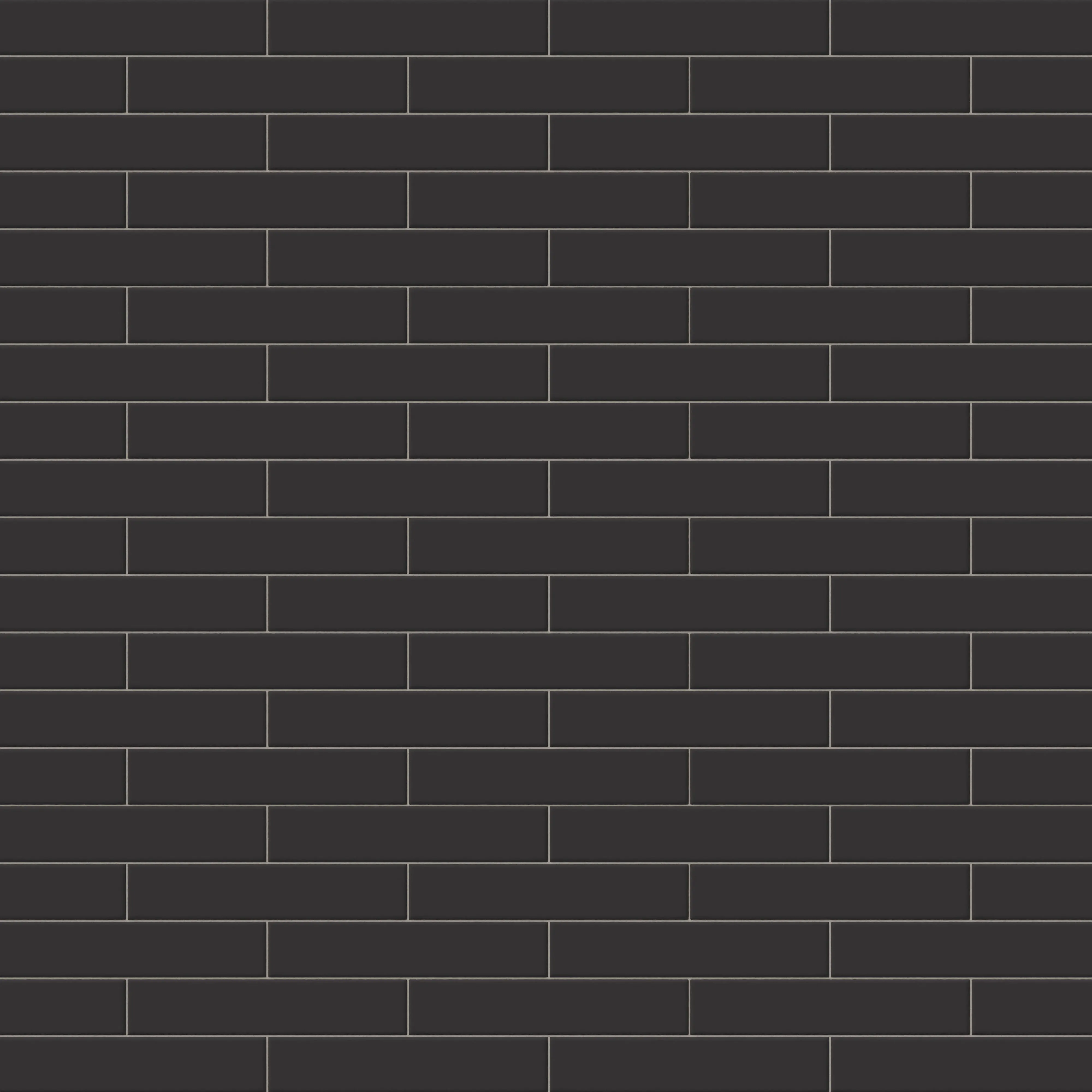 Reagan 2x10 Matte Ceramic Tile in Midnight
