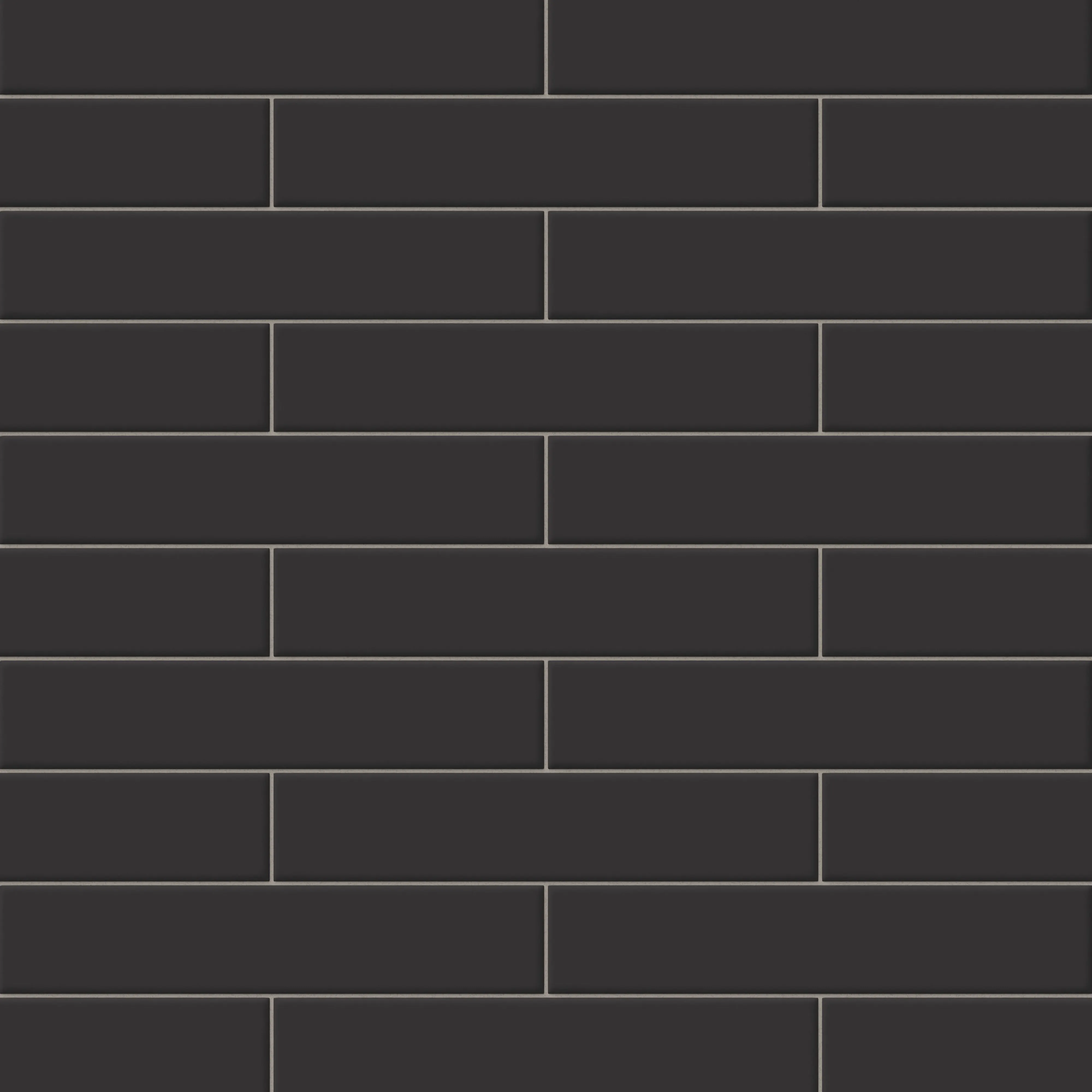 Reagan 2x10 Matte Ceramic Tile in Midnight